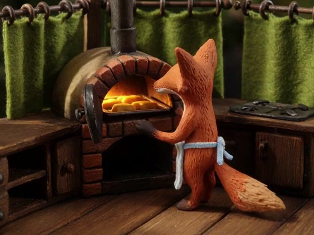 Fox Baker And Star Cookies
