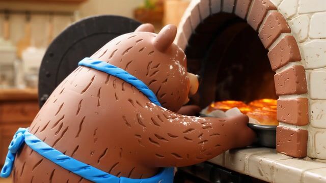 Clay Bear Baker's Oven
