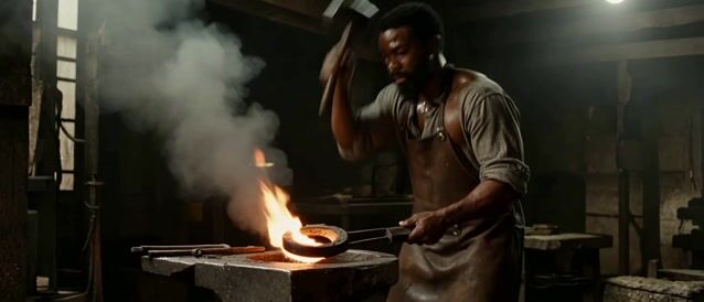 Forge Sparks And Steam