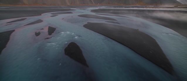 Braided River at First Light