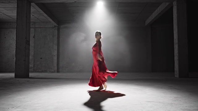Crimson Spin in Concrete
