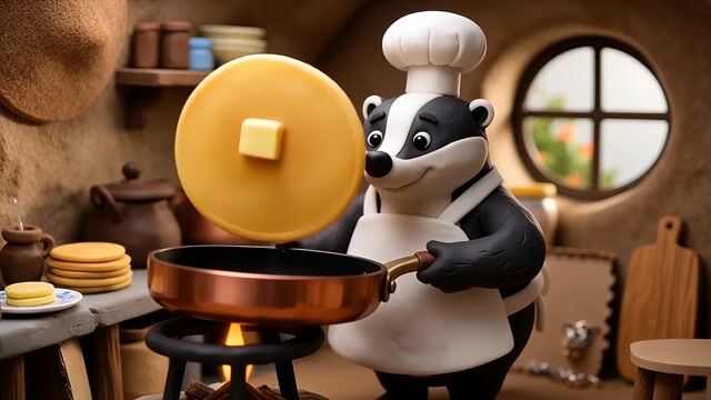 Badger Chef Flips Pancake