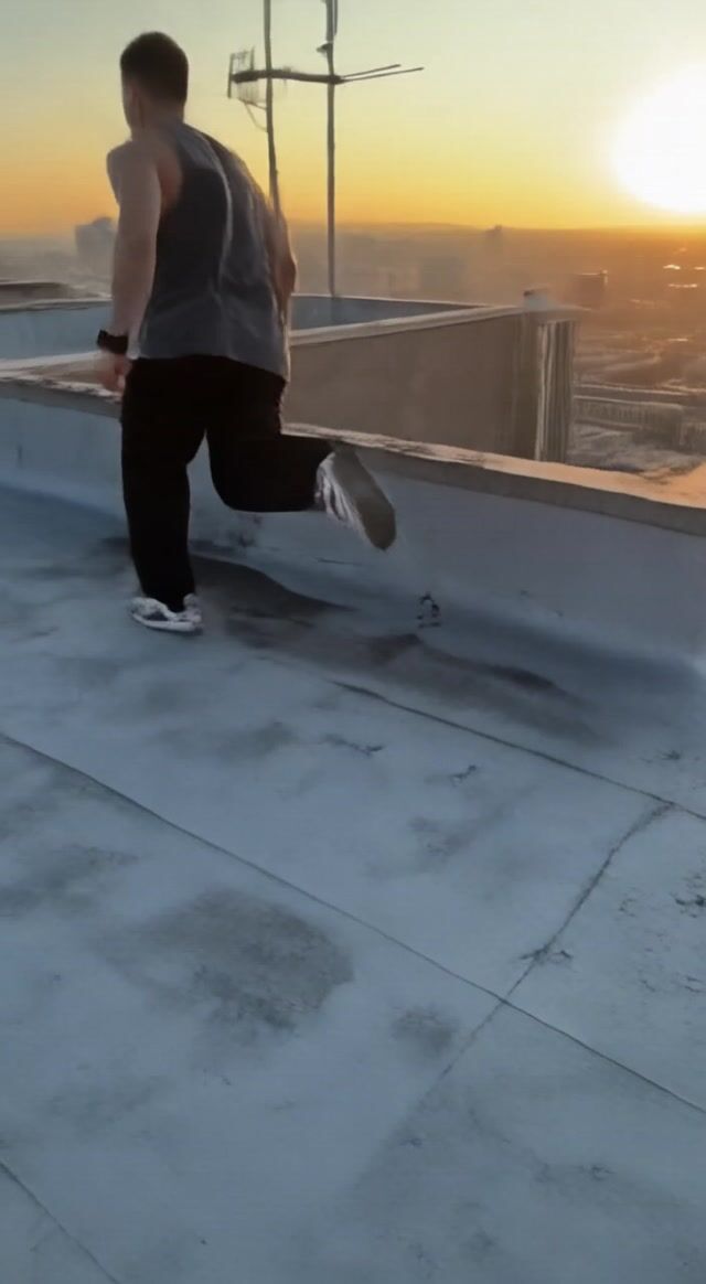 Rooftop Vault at Golden Hour