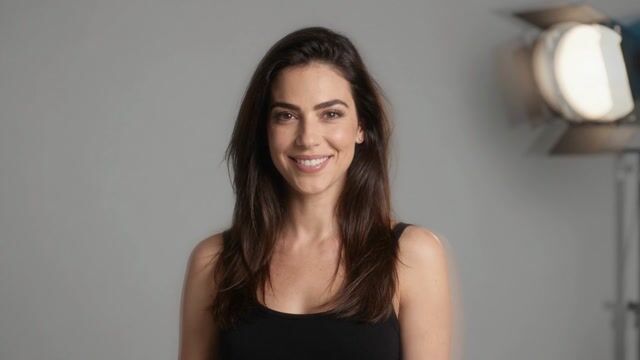 Radiant Smile in Studio Light