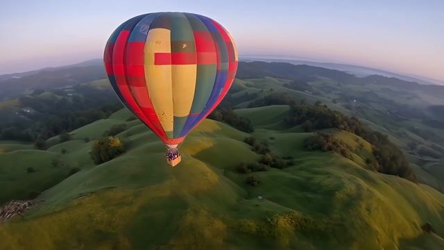 Chromatic Drift Over Emerald Hills