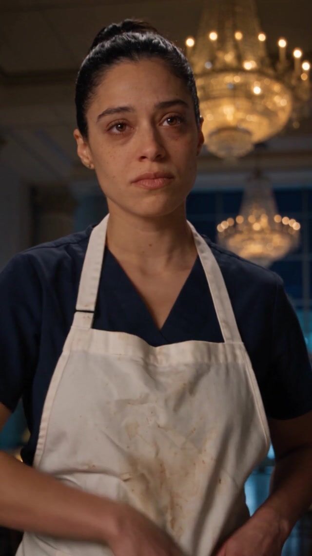 The night nurse in Know Your Place, mid-scene.