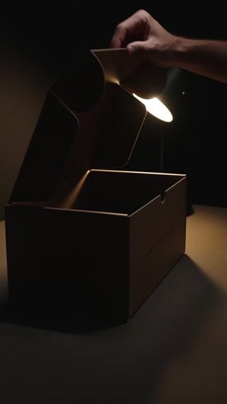 Mystery Box ad style