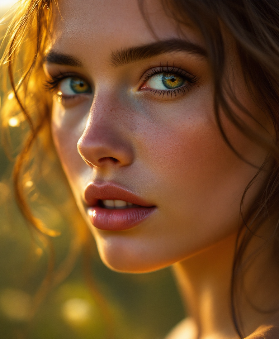 Cinematic portrait