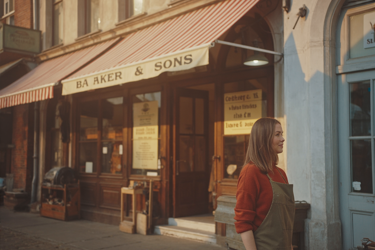 Storefront signage