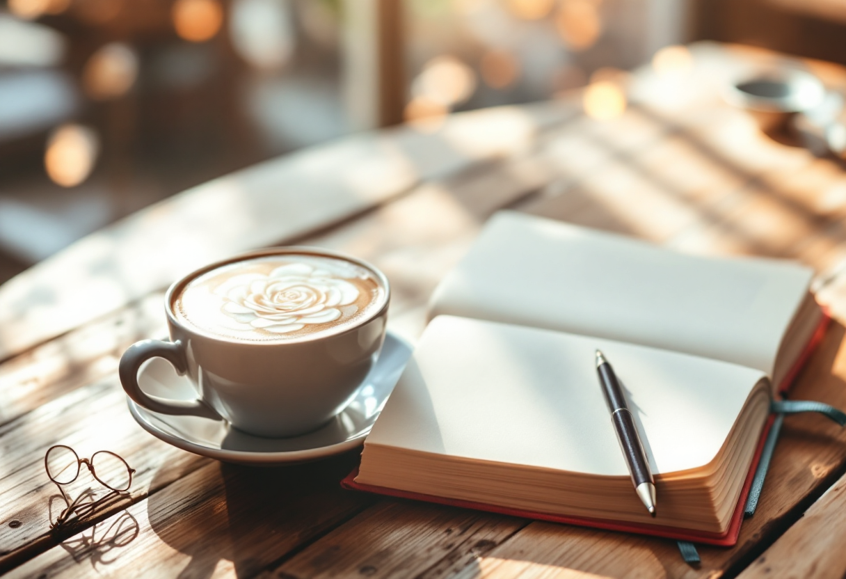 Editorial coffee shop