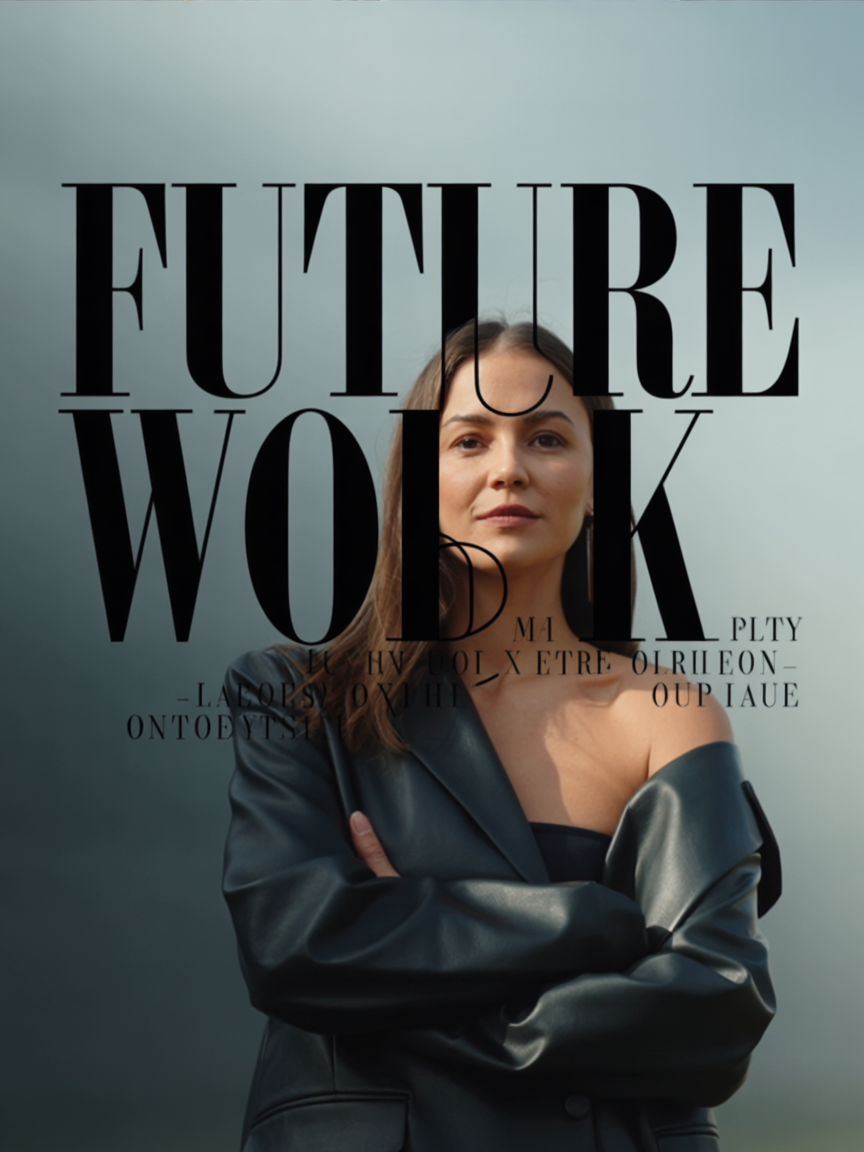 Magazine cover with title