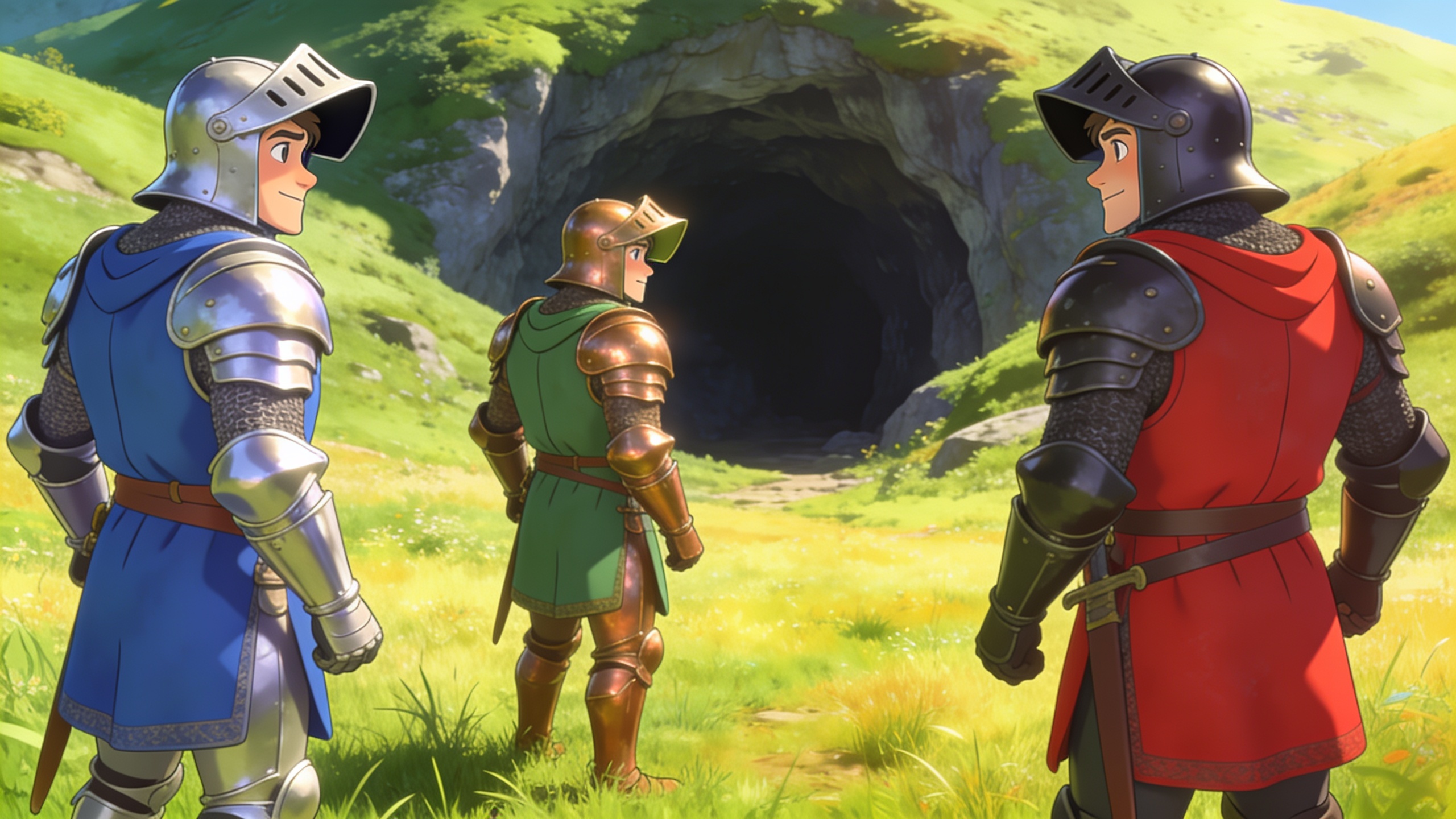 Knights at the Cave Threshold