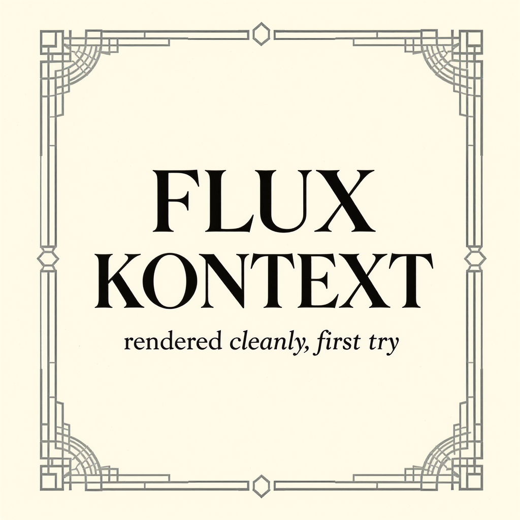 In-Image Text Rendering