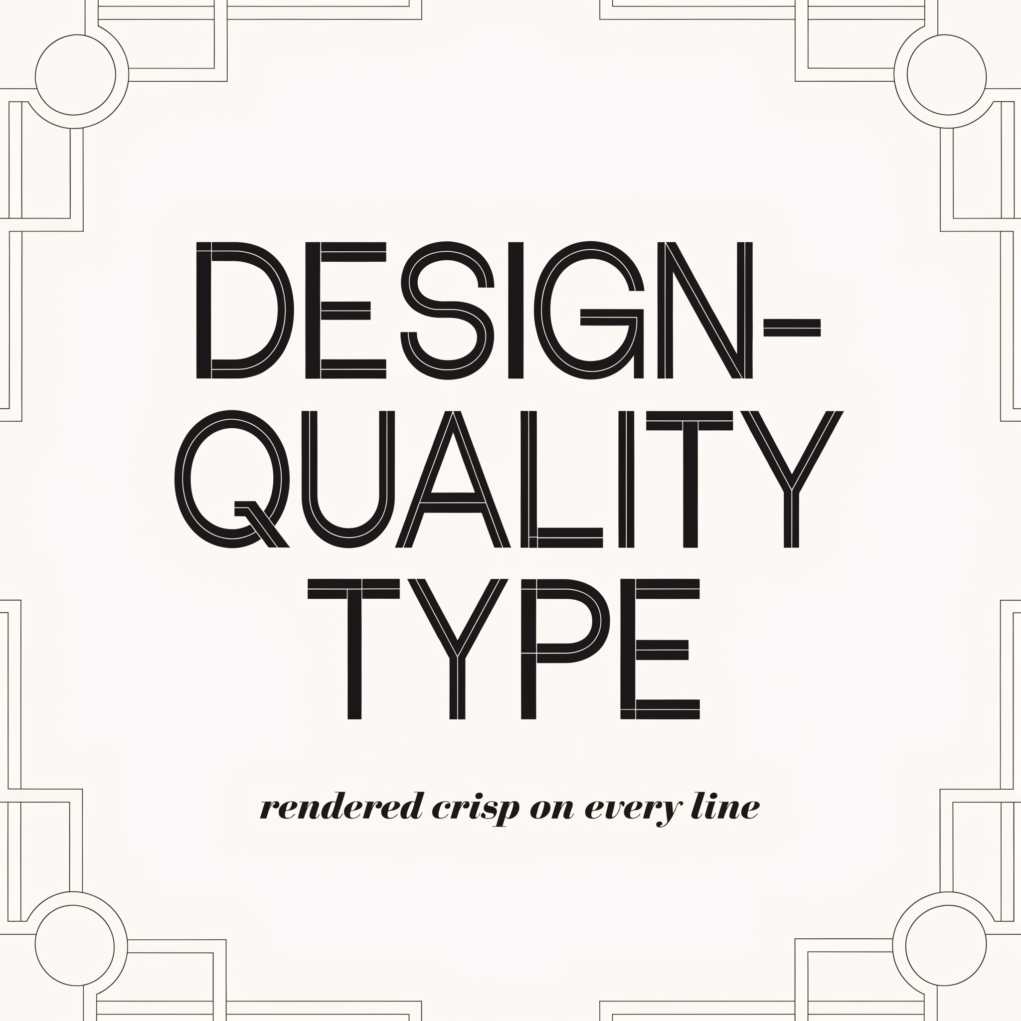 Sharp Text Rendering