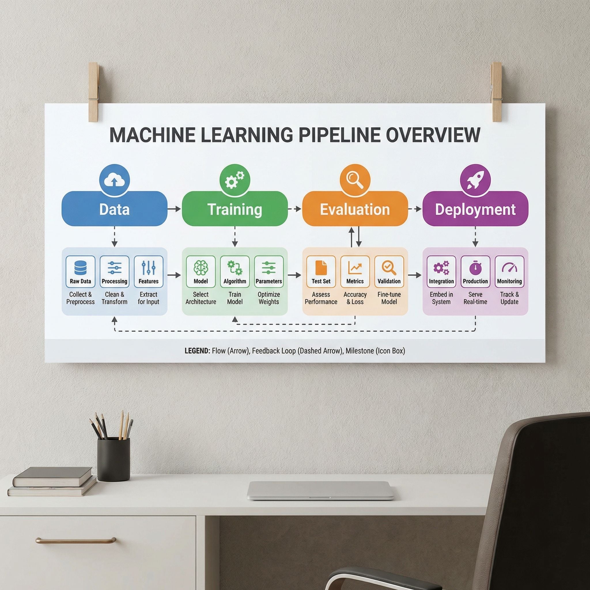 Dense Infographic Composition
