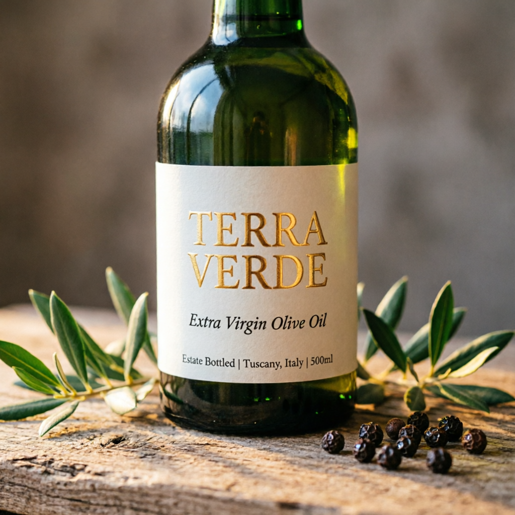 Product Label Mockup