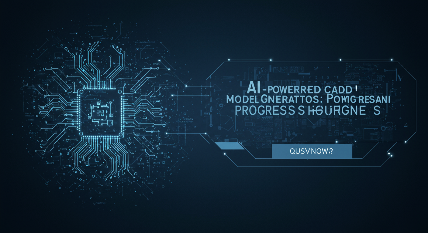 Feature image for AI-Powered CAD Model Generators: Progress and Challenges
