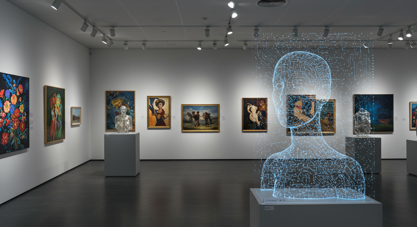 Feature image for AI's Transformative Impact on Art Galleries: A New Era of Creativity and Curation