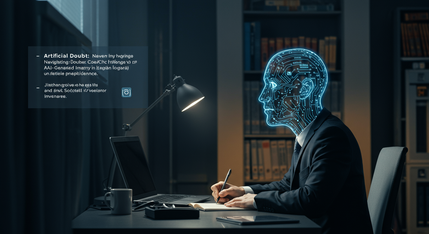 Feature image for Artificial Doubt: Navigating the Challenges of AI-Generated Imagery in Legal Evidence