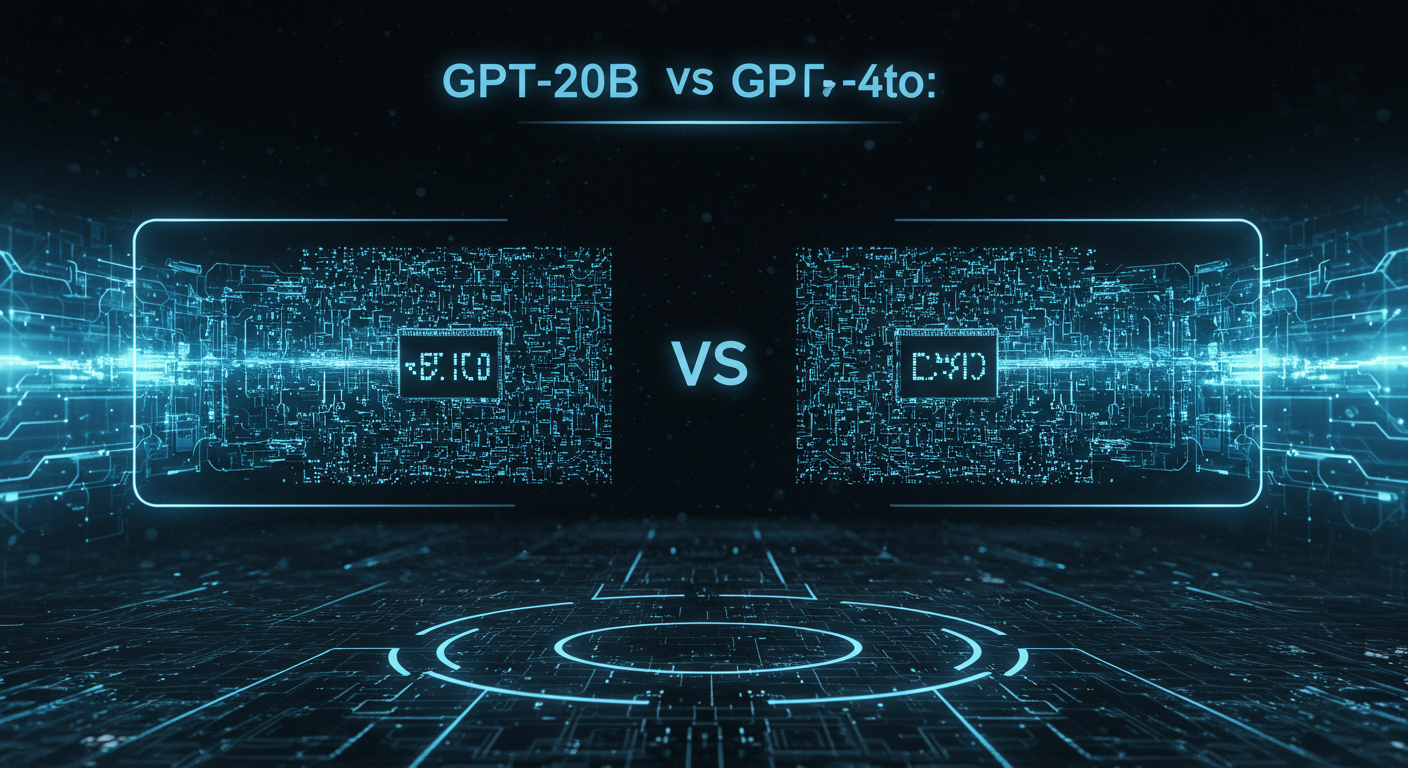 Feature image for GPT-20B vs. GPT-4o: A Comprehensive Performance Showdown