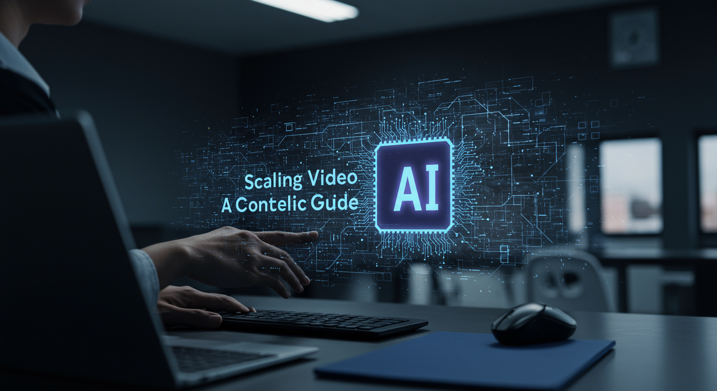 Feature image for Scaling Video Content with AI: A Strategic Guide