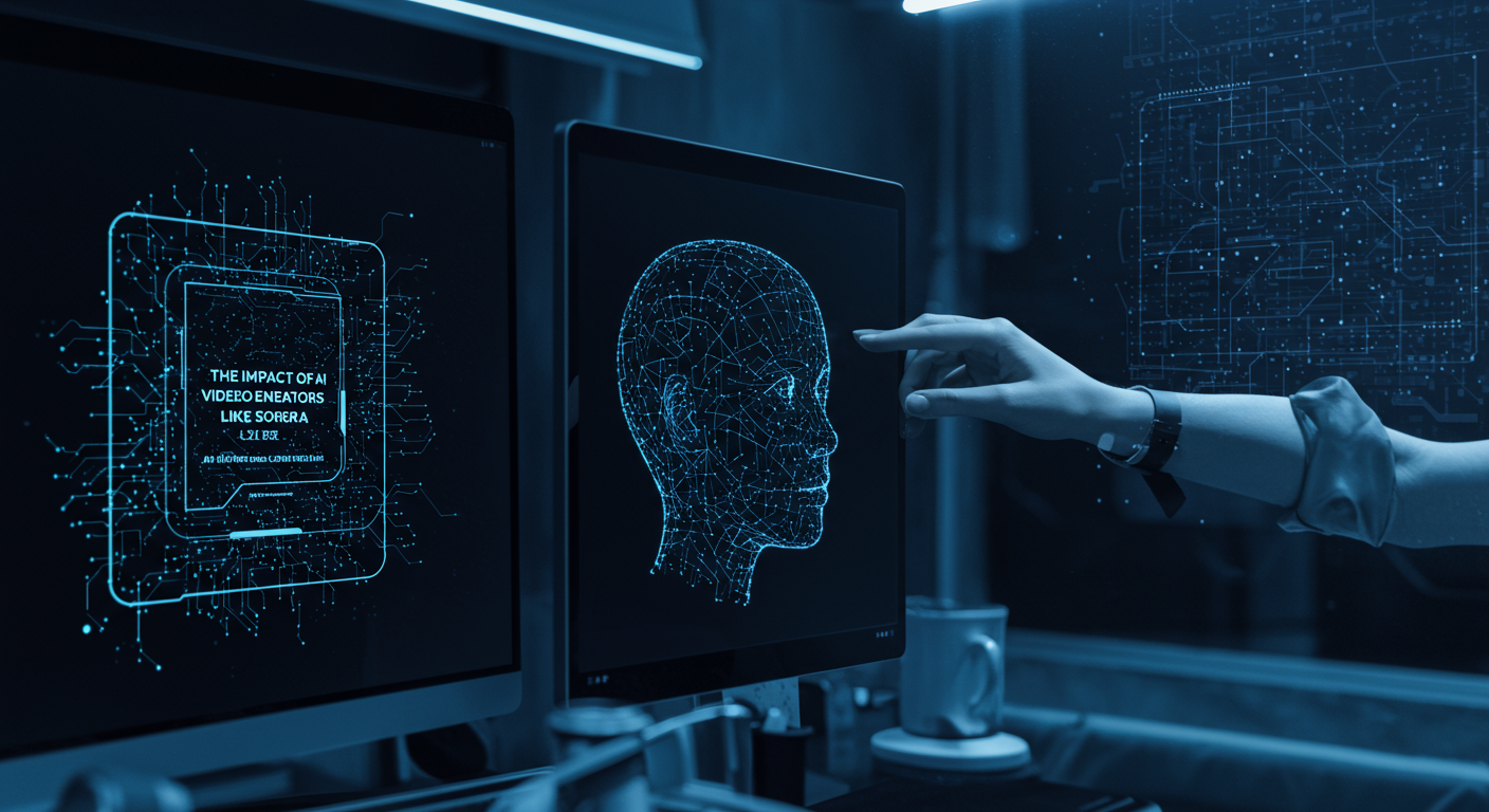 Feature image for The Impact of AI Video Generators Like Sora on Content Creation