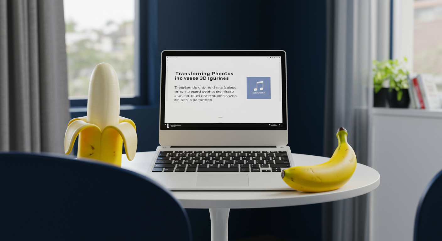Feature image for Transforming Photos into 3D Figurines: The Nano Banana Trend and AI Innovations